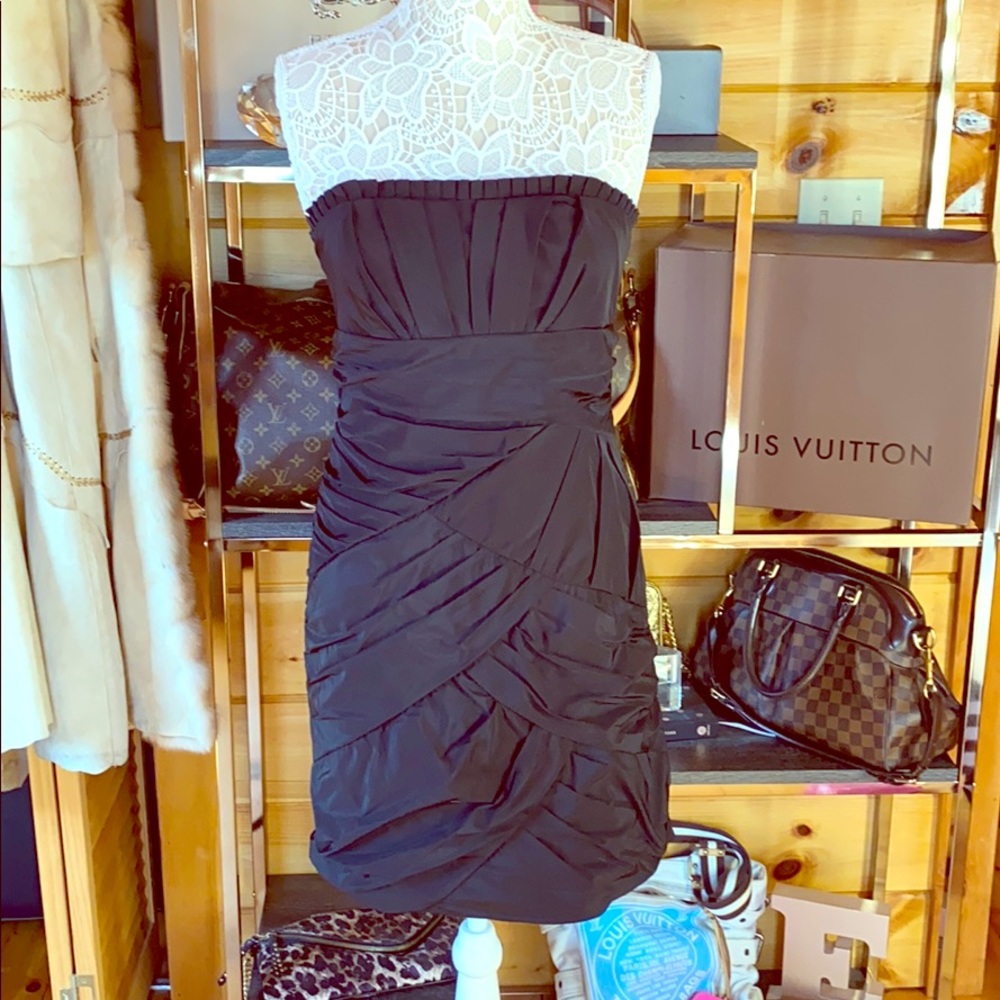 BCBG Max and Cleo Black Cocktail Dress